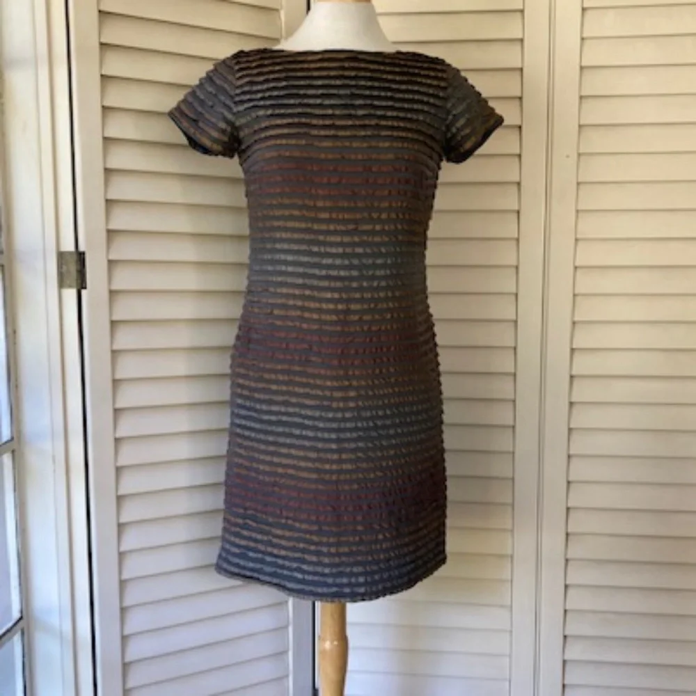 Behnaz Sarafpour Silk Blend Shift Dress - Picture 13 of 13